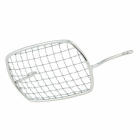 PREMIUM QUALITÄT Grill 90x140 mm Chrom