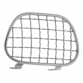 PREMIUM Chrommetall-Linsengitter 95x150 mm trapezförmig