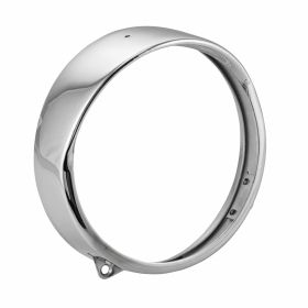 Shiny metal round ring for decorative lighting