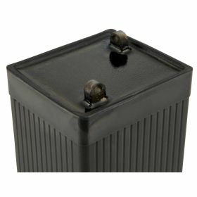 Batterie 6V de style vintage noire sans entretien préchargée 160x83x93 mm