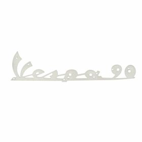 PREMIUM QUALITY plaque matte silver 135x35 mm with 7 rivets