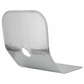 Ersatzblech für Schild und Plattform 1200x502 mm unbeschichtet 4 Stangen