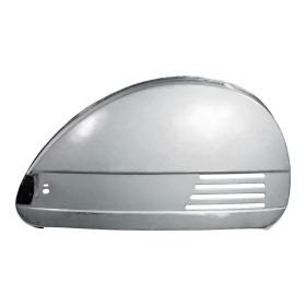 Right engine cover -0821 in oiled metal with ventilation and closure