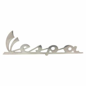 Targhetta SIP Vespa in alluminio lucidato 98x31 mm fissaggio a perni