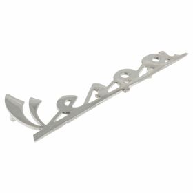 Targhetta SIP Vespa in alluminio lucidato 98x31 mm fissaggio a perni