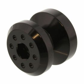 Support de stand en aluminium noir JMP M8