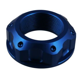 JMP M25X1 Fork Head Nut LTYOKEO20B Blue Aluminum