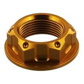 JMP M24X1.5MM Fork Head Nut LTYOKEO30G Gold Aluminum