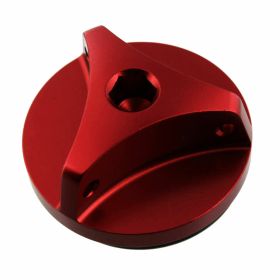 JMP Oil Cap M27X3MM Red Aluminum