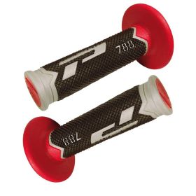 COPPIA MANOPOLE PROGRIP 788 ROSSE