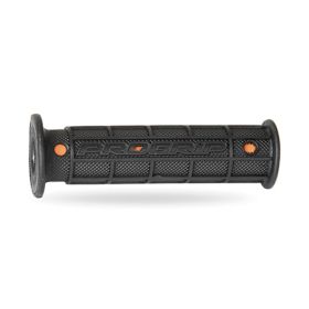 Coppia manopole moto mtb jet atv diametro 22mm 22mm progrip 727 arancio