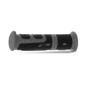 Coppia manopole moto mtb jet atv diametro 22mm 22mm progrip 964 grigio