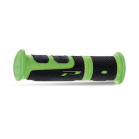 Coppia manopole moto mtb jet atv diametro 22mm 22mm progrip 964 verde