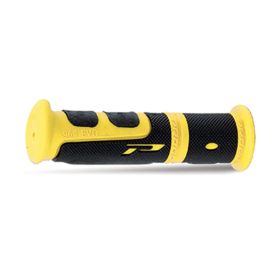 Coppia manopole moto mtb jet atv diametro 22mm 22mm progrip 964 giallo