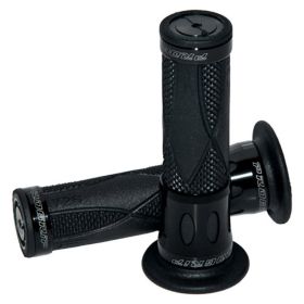 PROGRIP PA072800CR02 poignées fermées noires en aluminium D.22/25mm
