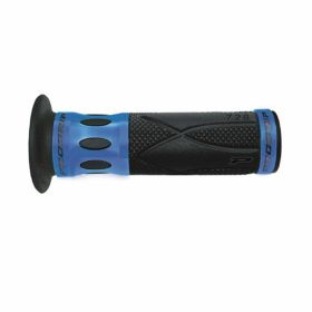 PROGRIP PA072800CRBL Blue Closed Grips Aluminum D.22/25mm
