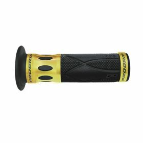 PROGRIP PA072800CROR gold closed grips aluminum D.22/25mm