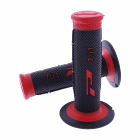 Manopole PROGRIP PA079100RO02 rosse chiuse D.22/25mm