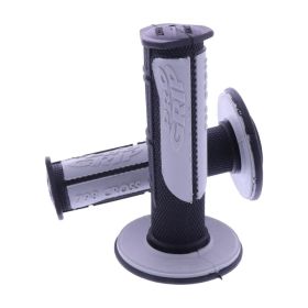 PROGRIP PA079800NEGR gray closed grips D.22/25mm