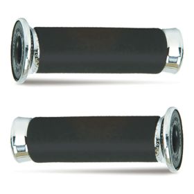 Manopole chiuse PROGRIP 860 in spugna D. 22-25 mm L.130mm