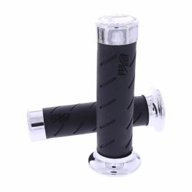 Manopole PROGRIP PA0862HDCR02 cromate chiuse D.24/28mm