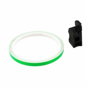 Adesivo bordo cerchio PROGRIP verde fluo