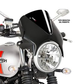 Cupolino PUIG vision nero omologato ABE per Honda f hornet cb