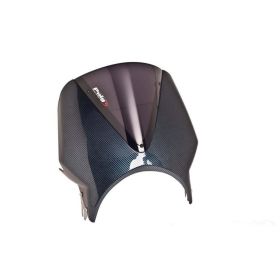 Cupolino PUIG vision fumè scuro 330x310mm per Kawasaki
