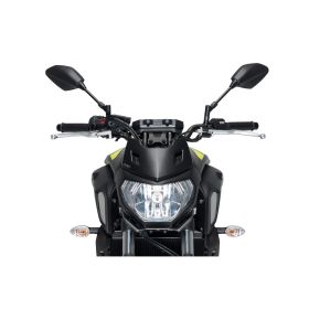Carénage nu de sport PUIG noir approuvé ABE pour Yamaha MT-07