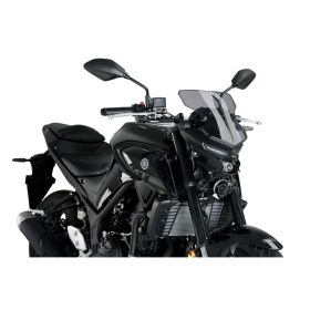 Cupolino PUIG naked sport fumè chiaro per Yamaha mt-03