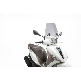 Cupolino PUIG urban fumè chiaro omologato ABE per Piaggio