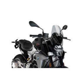 PUIG Naked Sport Clear Smoke Windscreen ABE Approved for BMW F 900 R