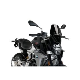 Cupolino PUIG naked sport nero omologato ABE per Bmw f 900 r