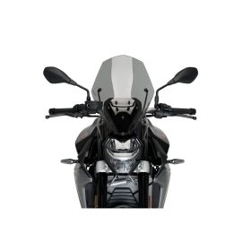 PUIG Naked Touring Pare-brise Transparent Fumé Homologué ABE pour BMW F 900 R