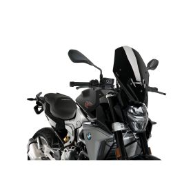 PUIG Naked Touring Windschutzscheibe Schwarz ABE genehmigt für BMW F 900 R