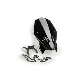 PUIG Pare-brise Naked Touring Noir ABE approuvé pour BMW F 900 R