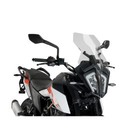Cupolino PUIG touring trasparente 500x330mm per Ktm
