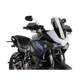 PUIG Dark Smoke Sport Windshield 382x250mm for Yamaha