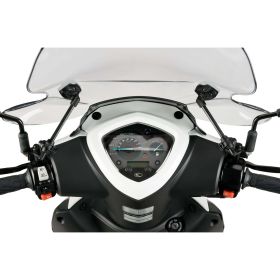 Cupolino PUIG city touring fumè chiaro omologato ABE per Kymco