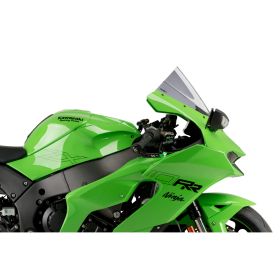 Pare-brise PUIG Z-Racing Fumé Clair Certifié ABE pour Kawasaki