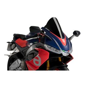 PUIG carénage noir r-racer homologué ABE pour Aprilia rs