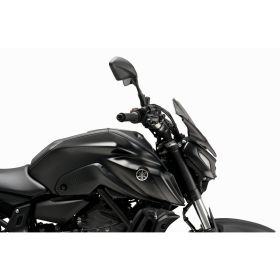 Pare-brise PUIG Clear Smoke Naked Sport approuvé ABE pour Yamaha