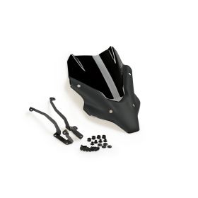 Pare-brise nu de sport noir PUIG approuvé ABE pour Yamaha