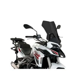 PUIG Touring Dark Smoke Windscreen ABE Approved for Benelli TRK