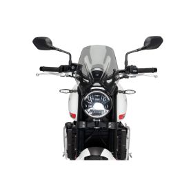 Pare-brise fumé transparent PUIG naked sport pour Triumph Trident