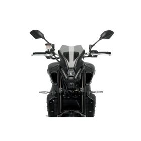 Pare-brise sport nuageux PUIG clair approuvé ABE pour Yamaha