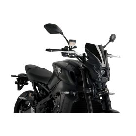 PUIG Schwarzes Naked Sportverkleidung ABE genehmigt für Yamaha