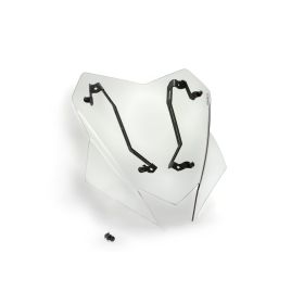 PUIG transparente Sport-Windschutzscheibe 390x365mm für Ducati
