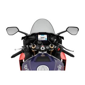 Carénage PUIG r-racer fumé léger homologué ABE pour Aprilia rsv4/factory