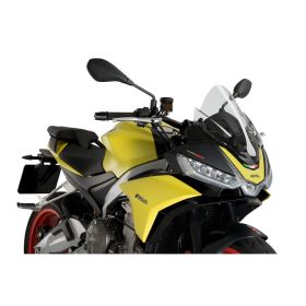 PUIG Z-Racing Windscreen Transparent ABE Approved for Aprilia